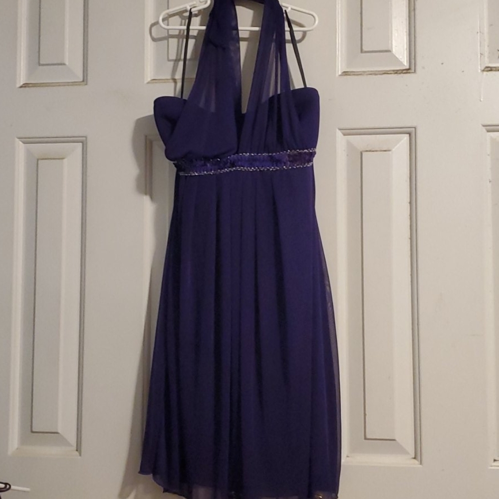 Purple dress. Worn once.